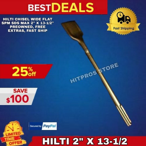 Hilti scalpello largo piatto - hilti,