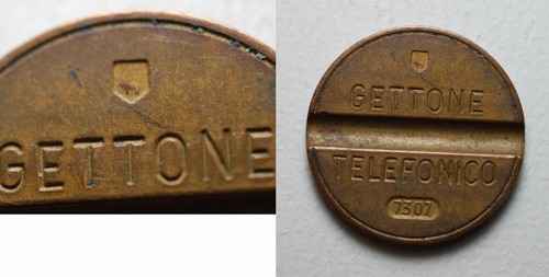 Gettone telefonico esm - gettone,