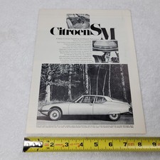 1971 Citroen SM Car Dealer
