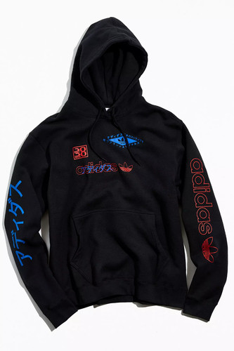 Felpa con cappuccio adidas - felpa,