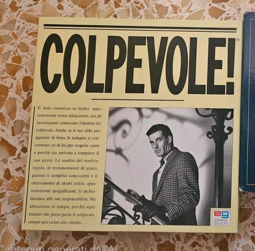 Colpevole gioco tavolo - gioco,