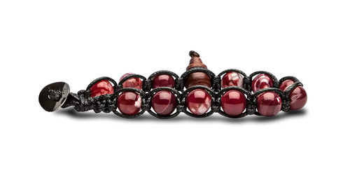 Bracciale tibetano pietra - bracciale,