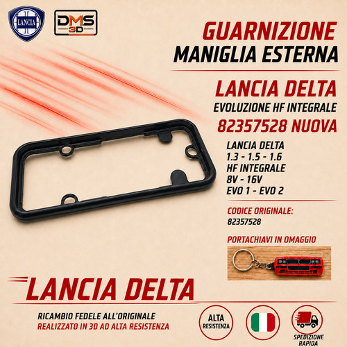 Guarnizione maniglia lancia - guarnizione,