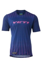 Maglia Yeti Cycles Enduro MTB Uomo SS Shirt Twilight Digital Void Taglia L - Nuova con etichette