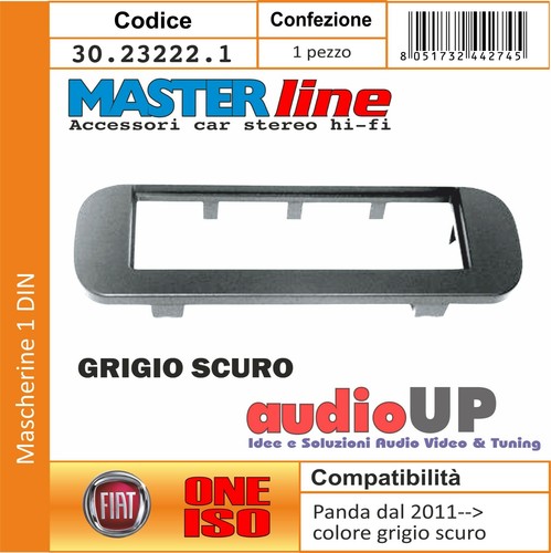 Mascherina autoradio din - mascherina, 1