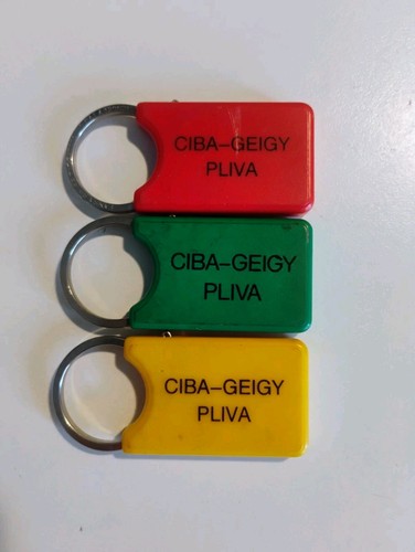 Portachiavi vintage ciba - vintage, ciba-geigy