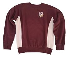 A.J. MALLOY Felpa maglia felpata bordo` ragazza ragazzo donna unisex tg L