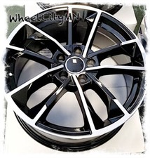 18 x8 inch gloss black Audi