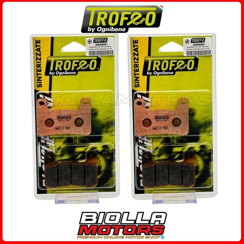 Kit pastiglie freno trofeo - kit,