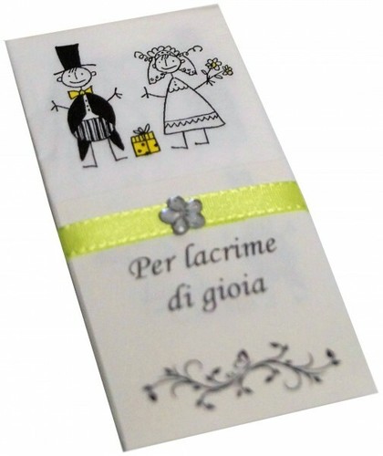 Fazzoletti lacrime di - -,
