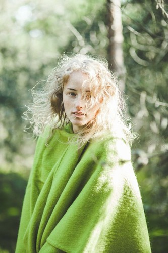Scialle lana donna con - da,