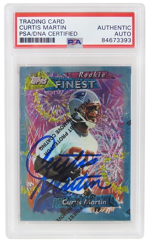 Curtis martin autografo - curtis,