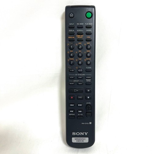Telecomando sony per - per, mds-je780