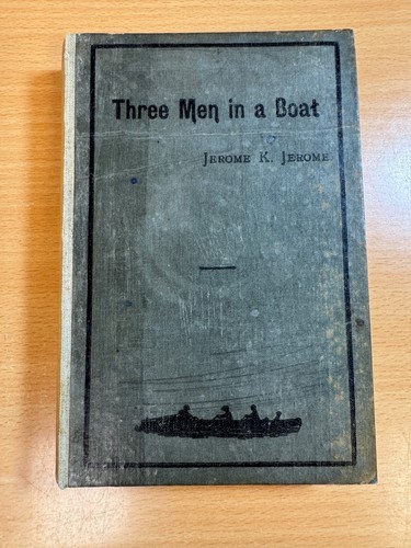 Three men boat by jerome - men, a