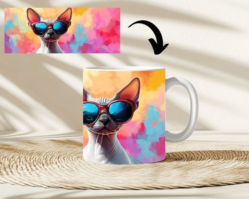 Tazza caffè sphynx gatto con - caffè,