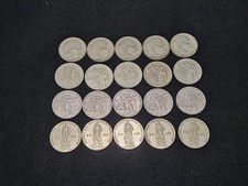 Rublo vintage sovietico URSS 20 pezzi. Lenin, vittoria. 1965, 1967, 1970, 1975.