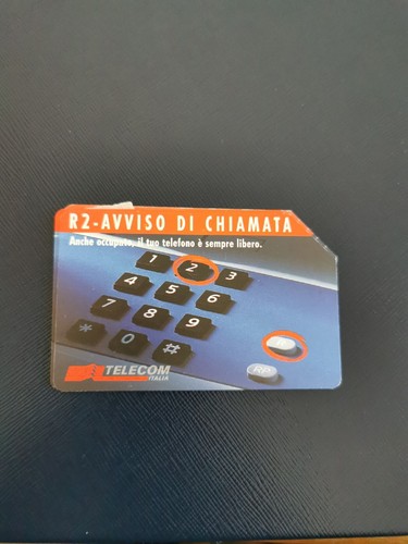 Scheda telefonica telecom - scheda,