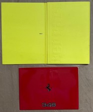 FERRARI 348-Kit Press completo- Brochure originale illustrata pubblicitaria-1993