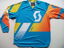 Maglietta Scott 350 Taglia LG Motocross Mtb Dh Enduro YZ WRF WTR XT KTM XCF