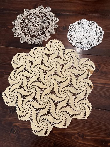 Set centrini vintage - set,