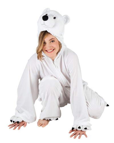 Costume orso polare donna