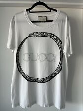 T-Shirt Gucci White Snake