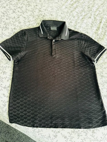 Polo uomo emporio armani nera - uomo,