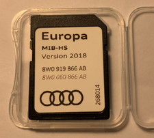 Scheda SD originale Audi A3 A4 A5 Q2 Q5 2018 SAT NAV MIB-HS Europa 8W0919866AB