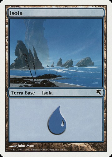 Mtg island exc isola - island,