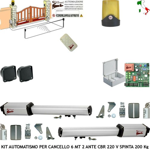 Kit cancello ante 2 - mt,