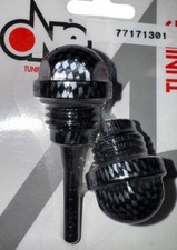 Coppia Tappi Olio CARBON LOOK