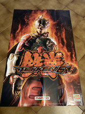 POSTER  TEKKEN 6  GIGANTE   ORIGINALE  VINTAGE  USATO  118X86  CM    USATO