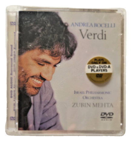Andrea bocelli verdi dvd - verdi, dvd-audio