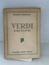 MARIO RINALDI VERDI CRITICO