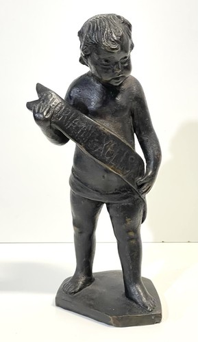 Antico putti bronzo con - antico, in