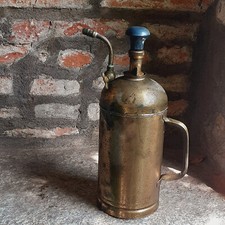 Nebulizzatore per piante antico in ottone BERTANI anni 40/50 - altezza cm. 33