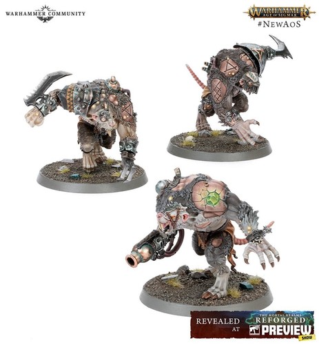 Rat ogors skaven warhammer - -,