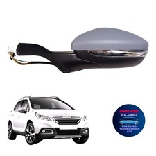 SPECCHIO SPECCHIETTO RETROVISORE LATERARE SINISTRO ELETTRICO PEUGEOT 2008 7 PIN