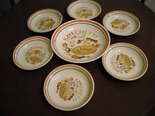 SERVIZIO DI PIATTI DA 6 COPERTI PIU' PIATTO CENTRALE