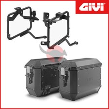 VALIGIE LATERALI + TELAI [GIVI] ALASKA 36 LT - TRIUMPH TIGER 1200 GT (2022-2025)