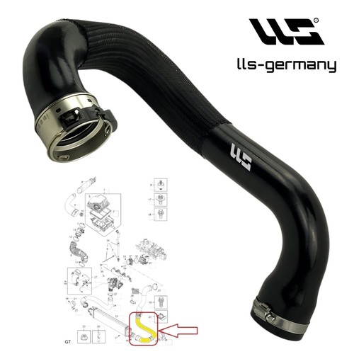 Turboscarico tubo intercooler - tubo,
