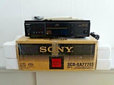 Sony SCD-XA777ES Lettore SACD di fascia alta nero in confezione originale, revisionato, 2 anni Garanzia