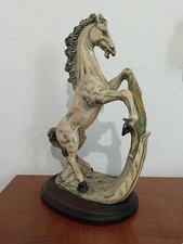 A. Giannetti Cavallo Antica Statuetta Vintage ottime condizioni color avorio