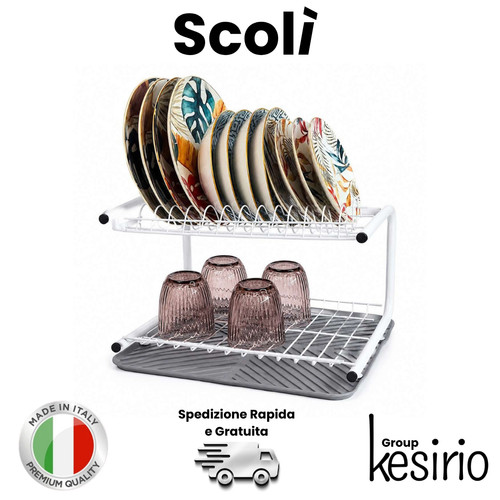 Kesirio scolì scolapiatti - scolapiatti, da