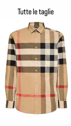 Camicia burberry uomo - uomo, in