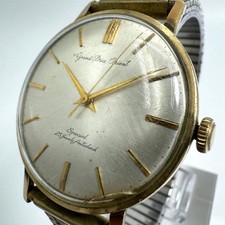 Orologio Orient Grand Prix Automatic 25 Jewels 3 lancette placcato oro 14...