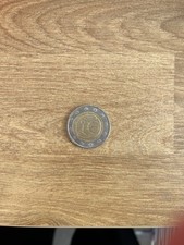 Pièce rare 2 euros " Stickman