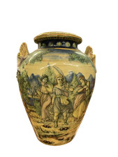 Grande vaso con - , anse