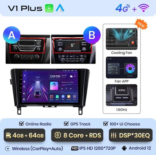 Autoradio per nissan qashqai - per,
