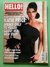 HELLO! mag 7-Dec-2009 KATIE PRICE Edward Norton Rihanna Susan Boyle Robson Green